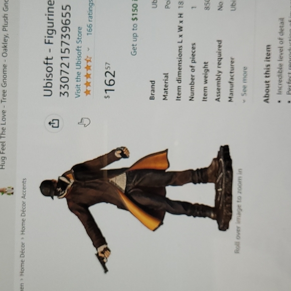 Ubisoft - Figurine Watch Dogs - Aiden Pesrce Execution 24 cm. - Picture 4 of 4